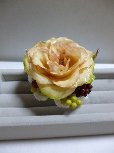 本物お花の指輪
