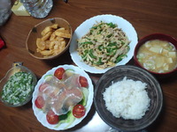 夕飯 2012/04/29 21:34:58