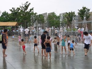 水遊び!!ガーデンパーク
