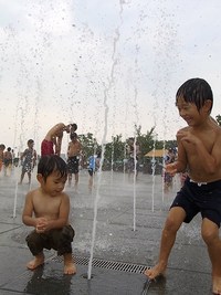 水遊び!!ガーデンパーク