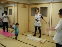 ヨガ♪　2回目 2012/05/23 17:46:41