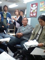 遠州夢倶楽部の会合にテレしずの取材が 2009/04/23 20:04:59