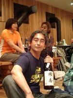 石井康二さんと國香特別純米酒中汲み 2009/05/24 00:06:42