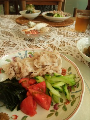 お料理教室へ　2010-06
