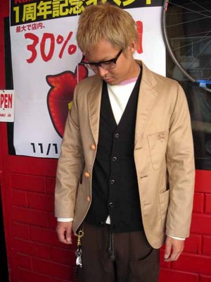 ＋ ジャケットです！