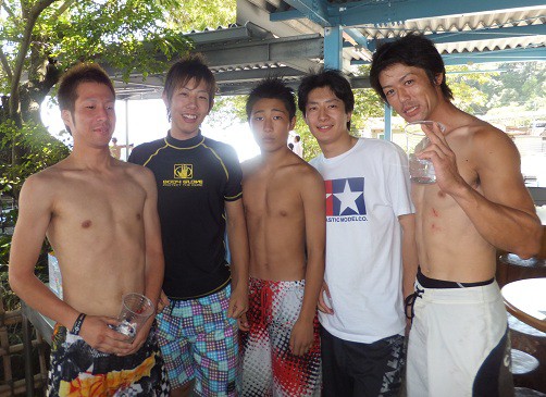 型講習会③BBQでの様子