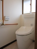 和式トイレが洋式トイレに生まれ変わりました
