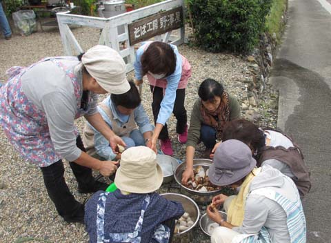 2014芋煮会　今年は順調に楽しく！