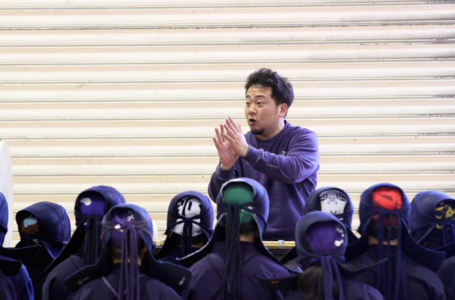 新年度の稽古場にて。。。