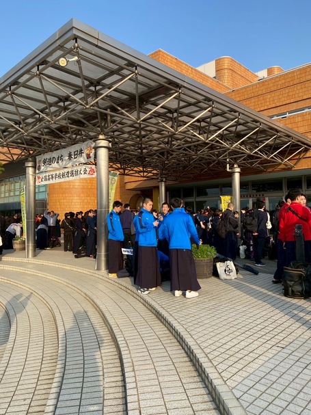 磐田東男子、二試合目に登場！第34回全国高校剣道選抜大会