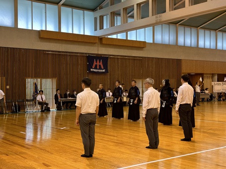 三回戦、磐田東高校男子団体戦