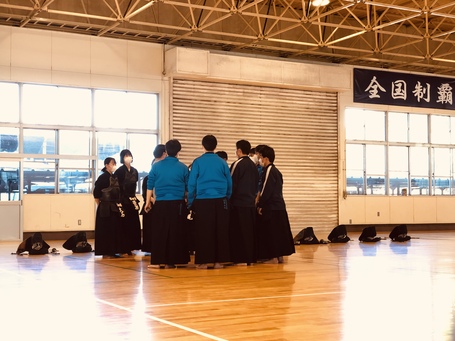 令和３年度　磐田東剣道部、卒業試合！
