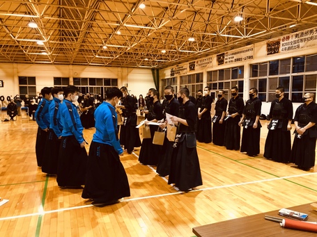 令和３年度　磐田東剣道部、卒業試合！