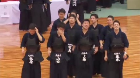 全日本学生剣道優勝大会 エディオンアリーナ大阪 L 磐田東剣道部 父母会 Obog会 後援会 凌雲会