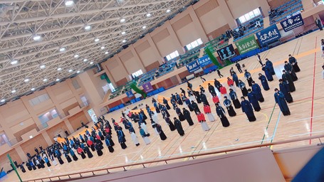 女子の様子！静岡県高等学校 新人体育大会剣道競技