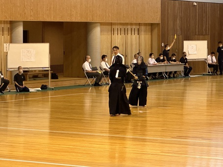 応援ありがとうございました　女子個人戦　磐田東高校