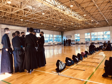 令和３年度　磐田東剣道部、卒業試合！