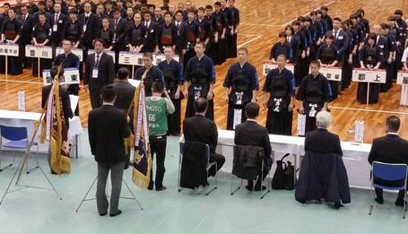 東海高校剣道選抜大会　磐田東男女優勝