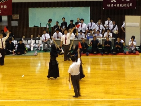 中体連静岡県大会団体戦 始まりました！