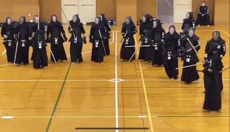 錬成会、仕上げの素振り！