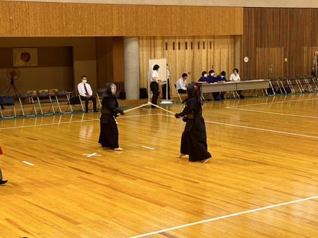 応援ありがとうございました　女子個人戦　磐田東高校