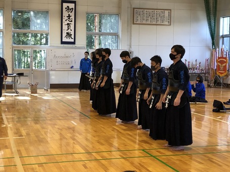 磐田東剣道部 卒業試合　2/28月曜日　午後2時スタート