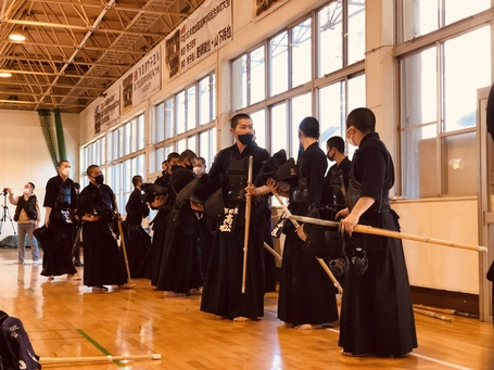 令和３年度　磐田東剣道部、卒業試合！