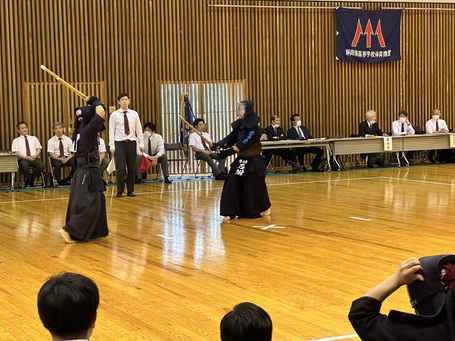 三回戦、磐田東高校男子団体戦