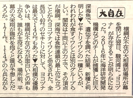 大相撲、焼津出身の翠富士が技能賞！