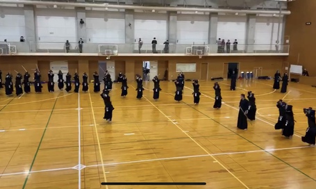 錬成会、仕上げの素振り！