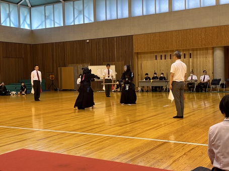 応援ありがとうございました　女子個人戦　磐田東高校