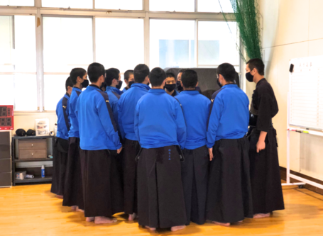 卒業試合を振り返る…男子・高校3年生の部