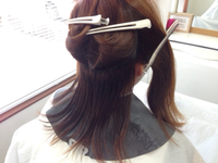 親子でカット