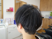 レディースカット  ツーブロックアシメ