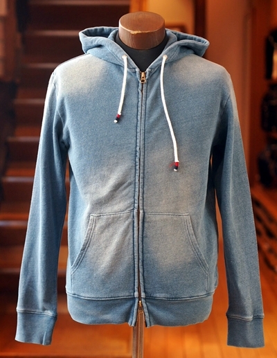 ダファー★DUFFER★春の新作～インディゴスウェットパーカー!!!