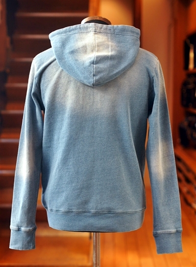 ダファー★DUFFER★春の新作～インディゴスウェットパーカー!!!