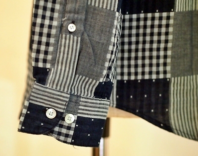 ポーチュギースフランネル★PORTUGUESE FLANNEL★パッチワーク風チェックシャツ!!!