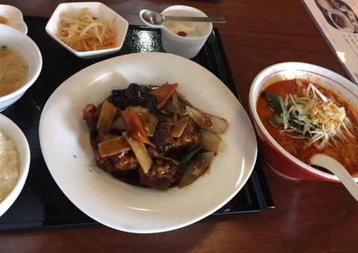 お盆のランチで腹いっぱい！