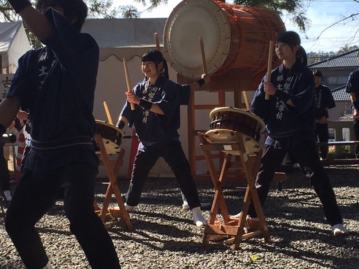 新春の事任八幡宮で