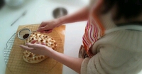 今 話題のチョコピザでバレンタイン 2014/02/07 20:08:35
