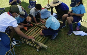 2021.7月　カブ隊　　無人島！筏で脱出！　その1