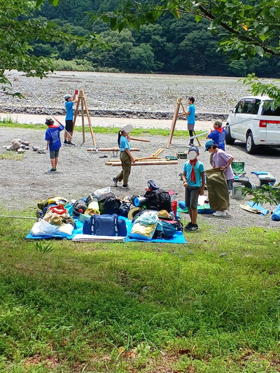 2024/6/29-30 ボーイ隊隊集会　サバイバルキャンプ