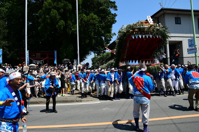 8年ぶりに命を吹き込まれた巨大「龍神」見物