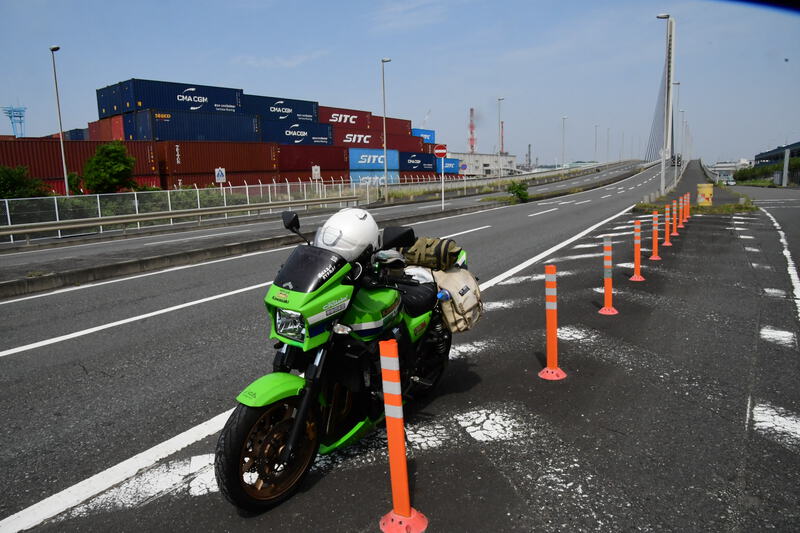 南本牧コースのロケハンで横浜入り