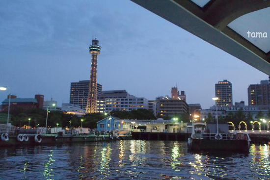 横浜シーバスからの夜景（１８枚）　山下公園⇒ベイクォーター