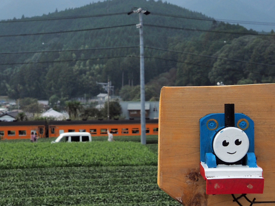 日本で一番短いトンネル通過のきかんしゃトーマス♪　地名