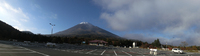 水ヶ塚公園駐車場からの富士山♪　ここも紅葉