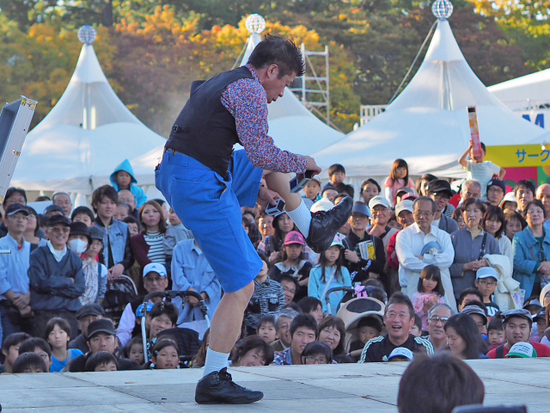 コメディ　三雲いおり　大道芸ワールドカップｉｎ静岡　駿府城公園