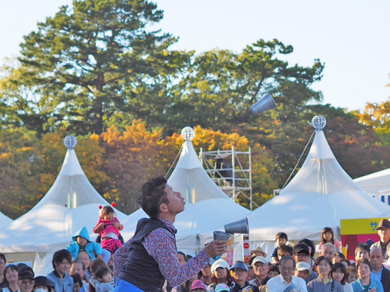 コメディ　三雲いおり　大道芸ワールドカップｉｎ静岡　駿府城公園