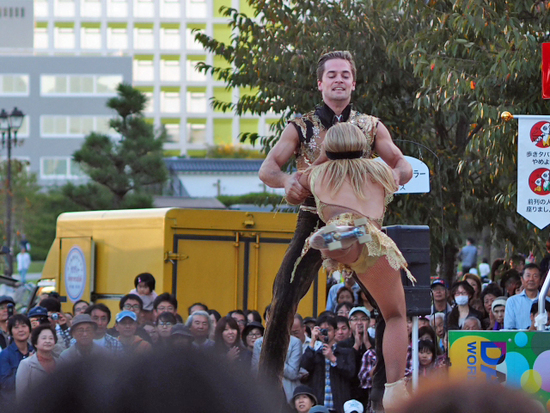 通りすがりでごめんなさい。2012のチャンピオン他　大道芸ワールドカップ
